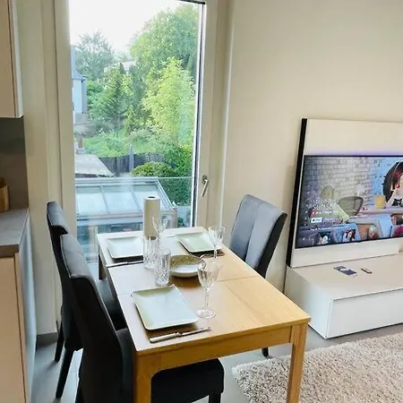 Luxury Green Flat In Center- Parking & Terrace-105