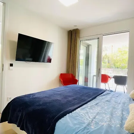 Luxury Green Flat In Center- Parking & Terrace-105 Luxemburg