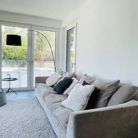 Luxury Green Flat In Center- Parking & Terrace-105 Appartement Luxemburg